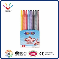 8 Twistable Crayon in PVC Pouch